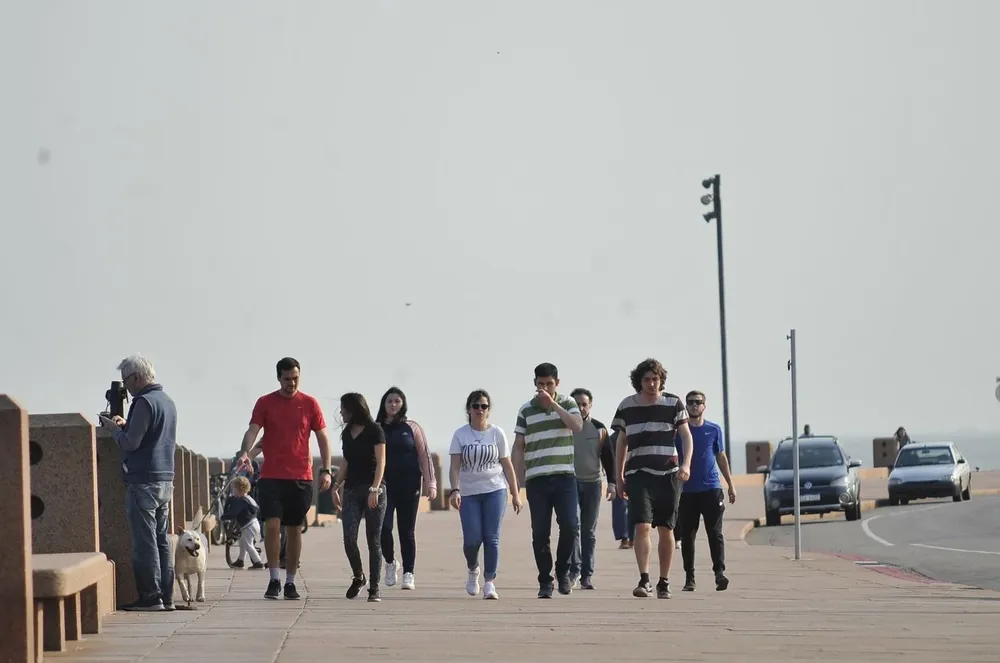 Inumet pronosticó una temperatura máxima de 22ºC para este miércoles