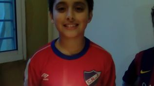 Bruno Arady y su foto de cumpleaños