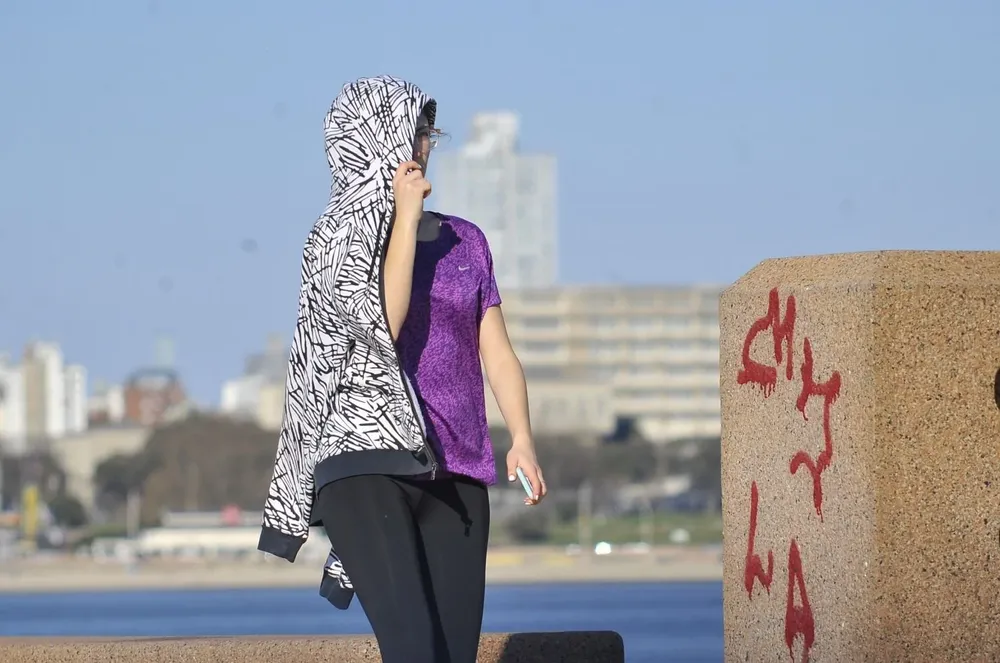 Las máximas previstas para este martes rondan los 28 y 34 °C, dependiendo el departamento