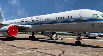 El Tango 01 deja Argentina rumbo a Estados Unidos como parte de pago del avión que compró Alberto Fernández