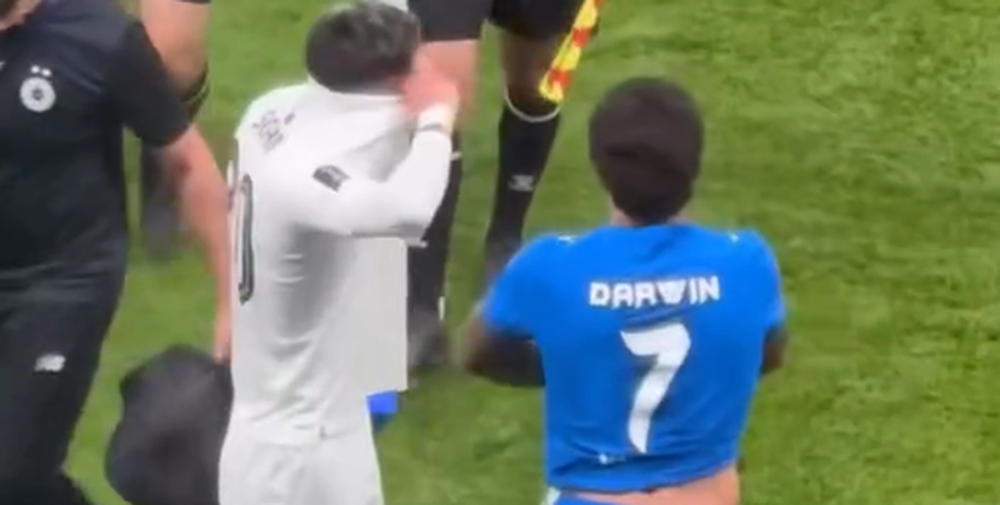 El uruguayo que cambió camiseta con Darwin Núñez