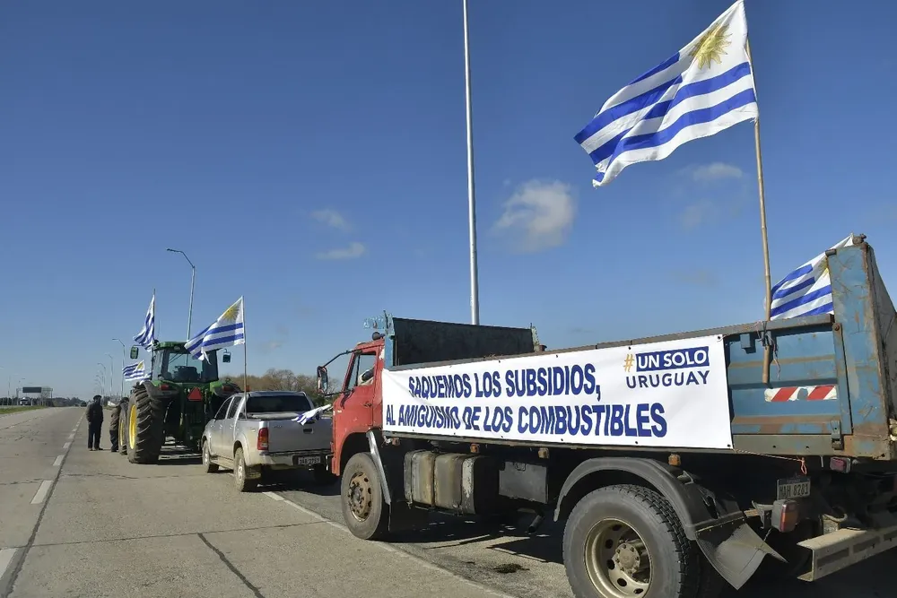 Este martes Un Solo Uruguay se manifestó en Florida.