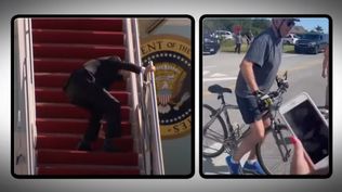 La campaña de Donald Trump se burla de Joe Biden con dos spots que se emitirán durante el debate: miralos