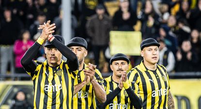 Así ingresaron los jugadores de Peñarol para jugar ante Rampla