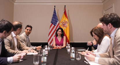 Díaz Ayuso inicia una gira por Estados Unidos para lanzar a Madrid como destino universitario de referencia