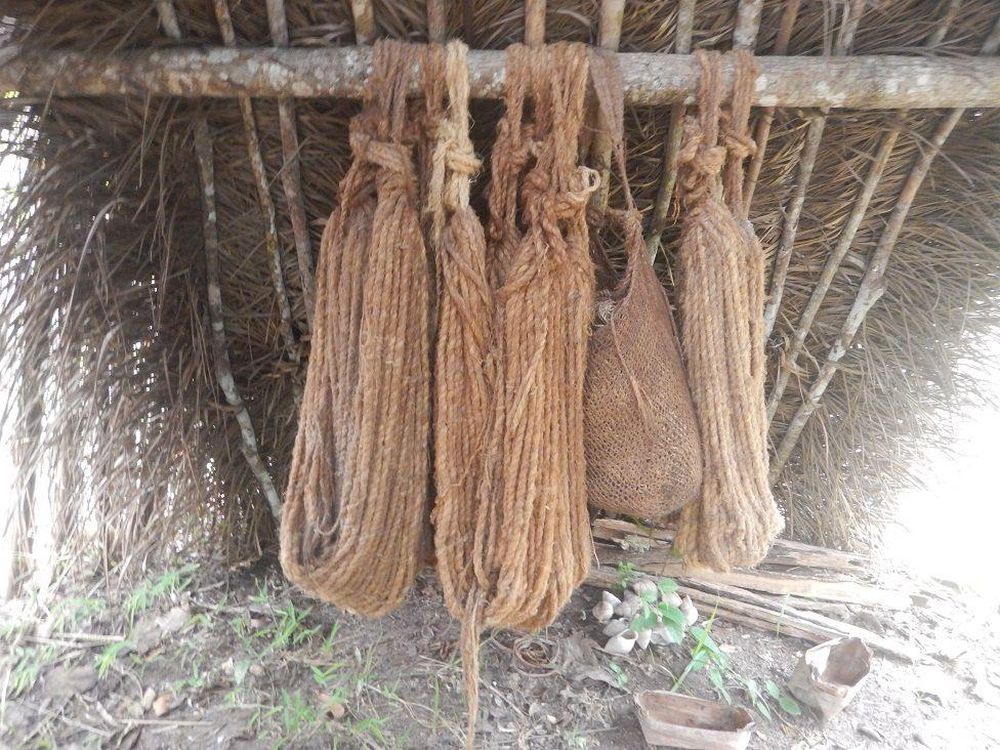 Las hamacas pueden medir hasta 2 metros de largo.