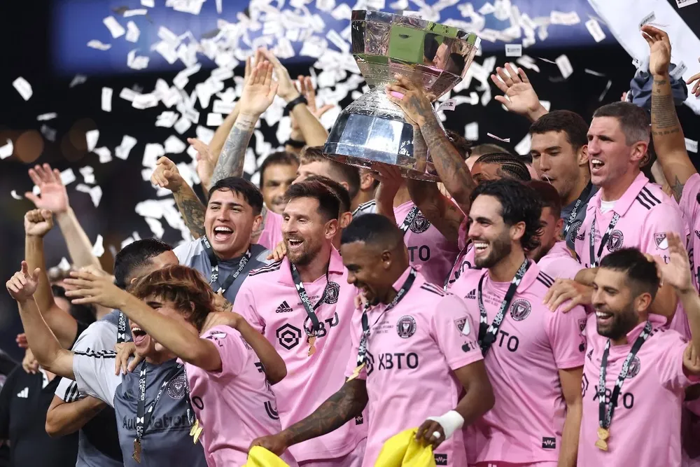 Inter de Miami campeón de la Leagues Cup.
