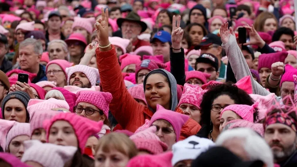 La marcha de las Mujeres fue convocada en Washington, D.C. el 21 de enero de 2017