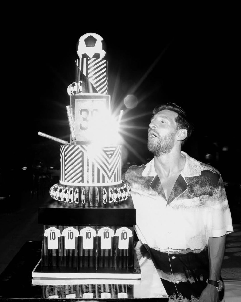 Las fotos del cumpleaños 38 de Lionel Messi Las fotos del cumpleaños 38 de Lionel Messi