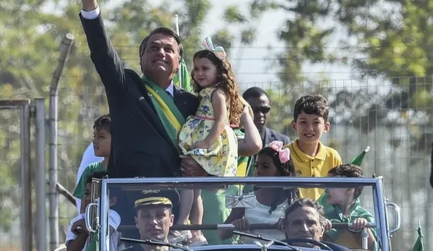 Jair Bolsonaro en Brasilia
