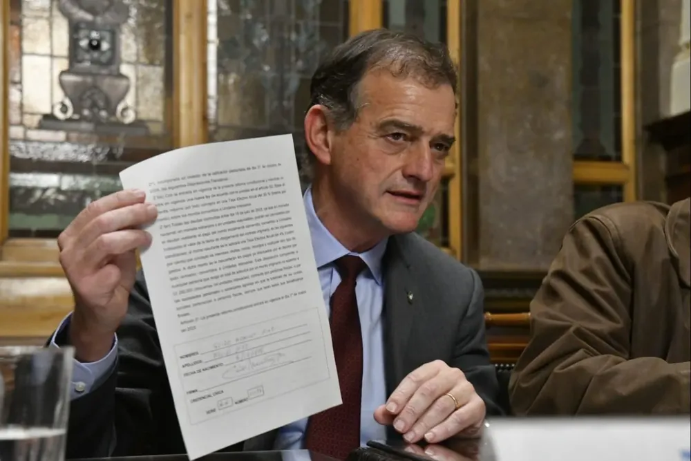 Guido Manini Ríos, senador de Cabildo Abierto