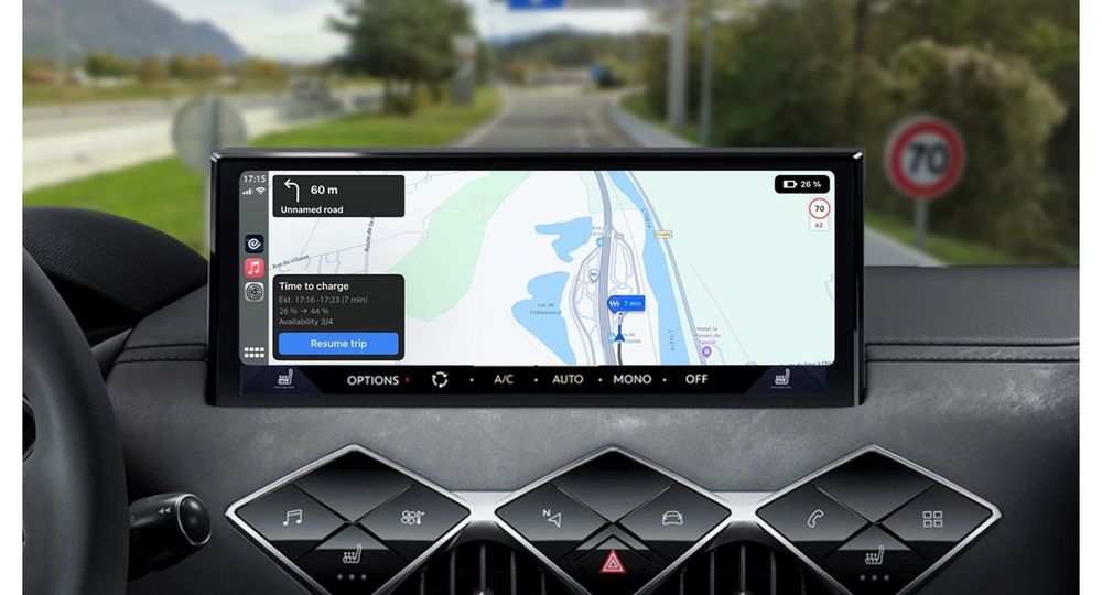 Stellantis lanza e-Routes, una aplicación móvil que funciona como copiloto para los coches eléctricos.