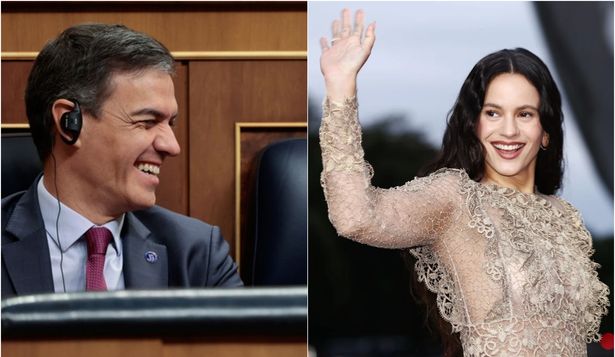 Modo fan: Pedro Sánchez felicita a Rosalía por colocar a España en la cima de la música mundial