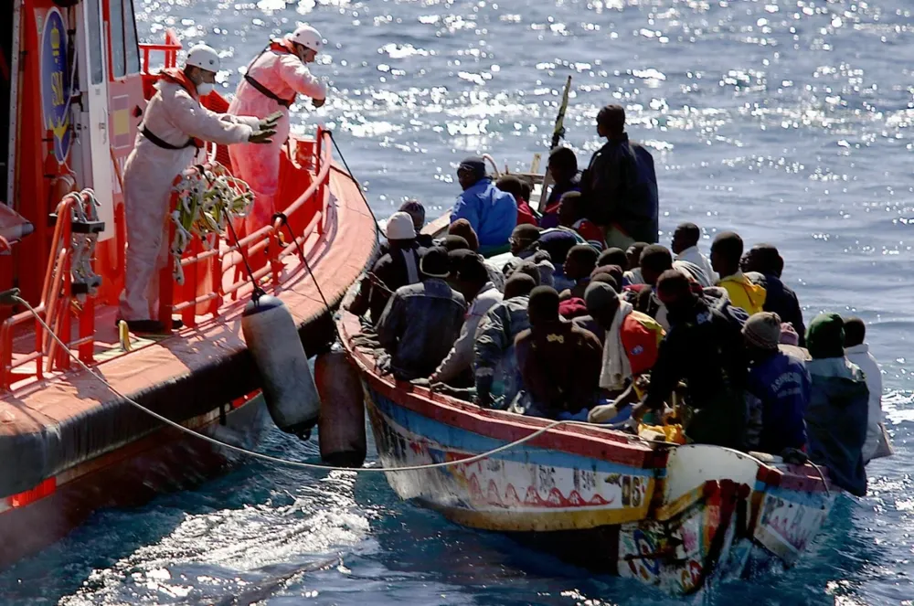 La Organización Internacional para las Migraciones estima que unas 2.571 personas murieron en 2023 intentando cruzar el mar Mediterráneo.