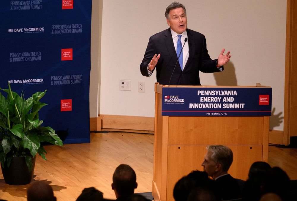 El senador Dave McCormick inauguró la Cumbre de Energía e Innovación en Pittsburgh