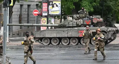 Miembros del Grupo Wagner en Rostov del Don.