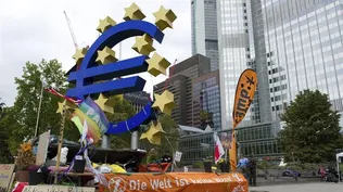Alemania- Tienda de campaña que forma parte del campamento que los indignados alemanes