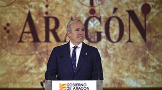 El presidente de Aragón, Jorge Azcón. EUROPA PRESS