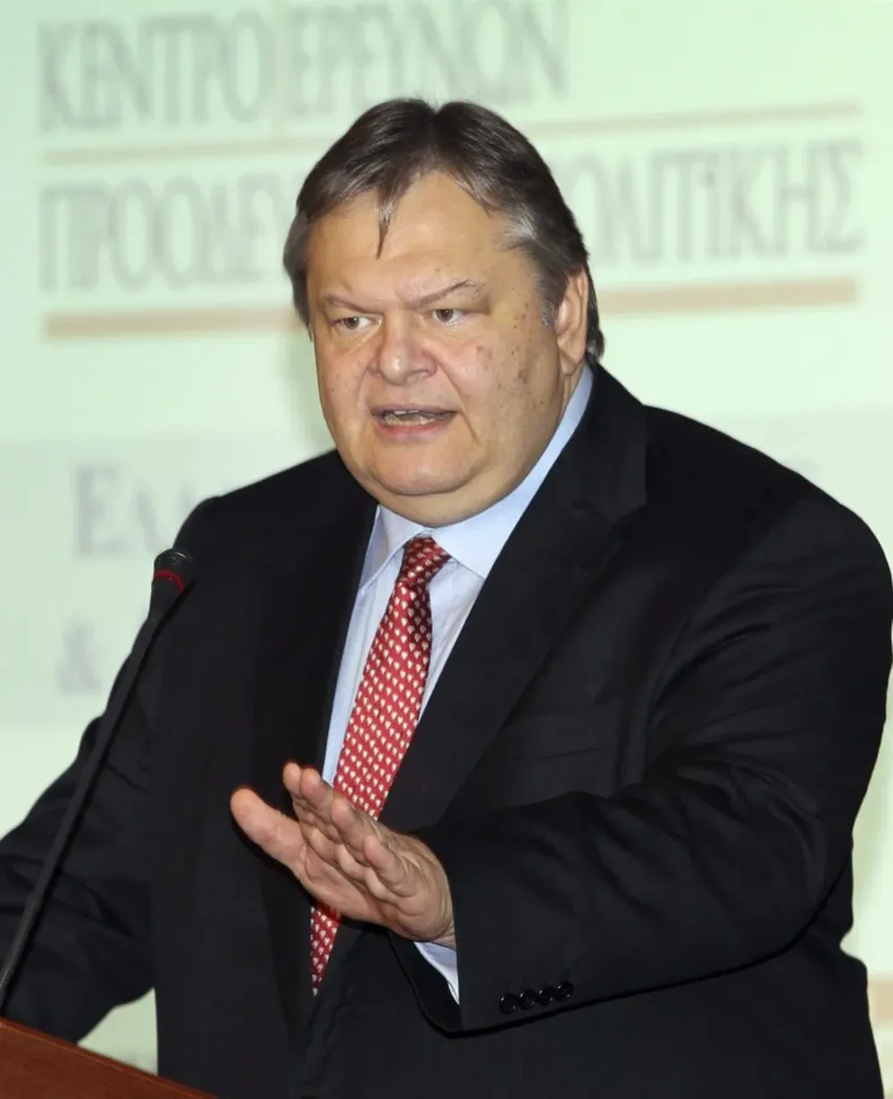 El ministro griego de Finanzas, Evangelos Venizelo.