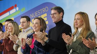 Cuca Gamarra, en el acto del PP.