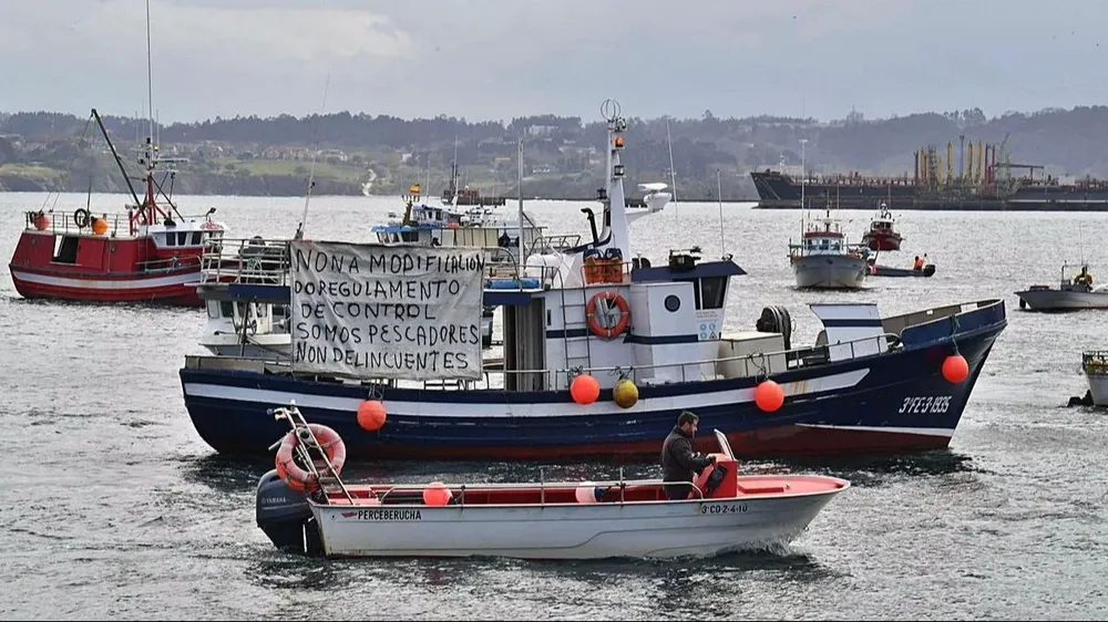 Protesta de pescadores