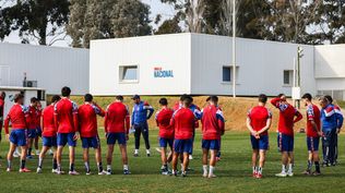 Plantel de Nacional en el ciclo Martín Lasarte