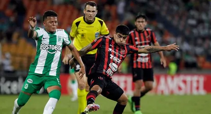 Esquivel en acción ante Atlético Nacional