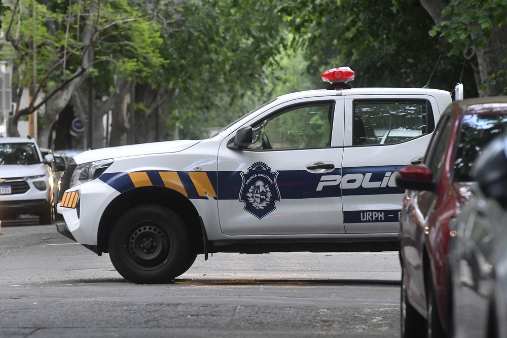 Camioneta de Policía. (Archivo)