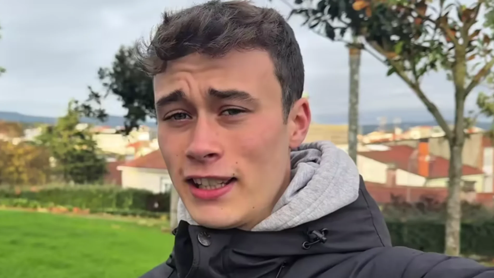 El joven pronosticador, Jorge Rey.