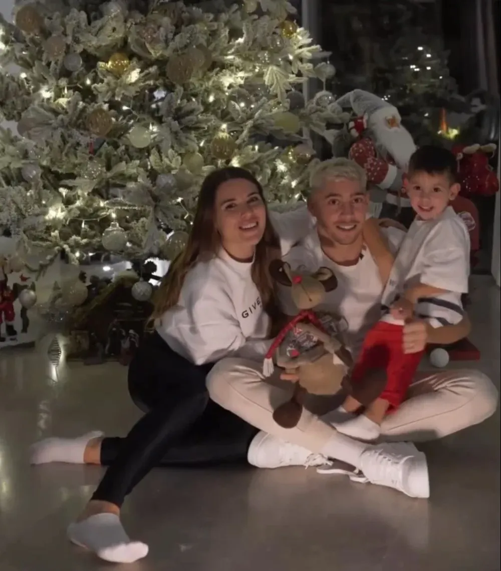 Mina Bonino, Fede Valverde y Benicio