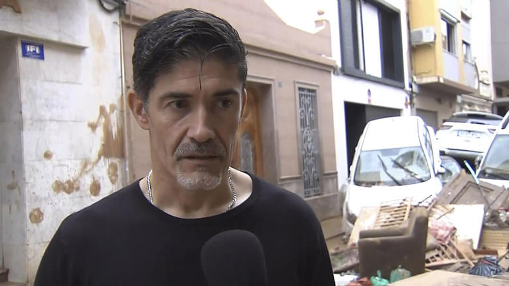 Daniel García,&nbsp; subinspector de la Policía Nacional de València, que rescató a dos mujeres.