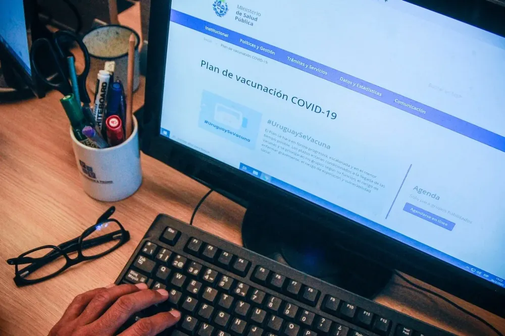 Sitio web del Ministerio de Salud Pública (MSP)