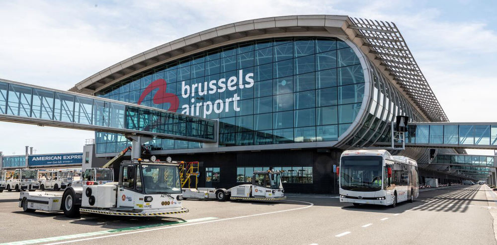 Aeropuerto de Bruselas.