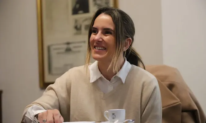 La precandidata colorada Carolina Ache