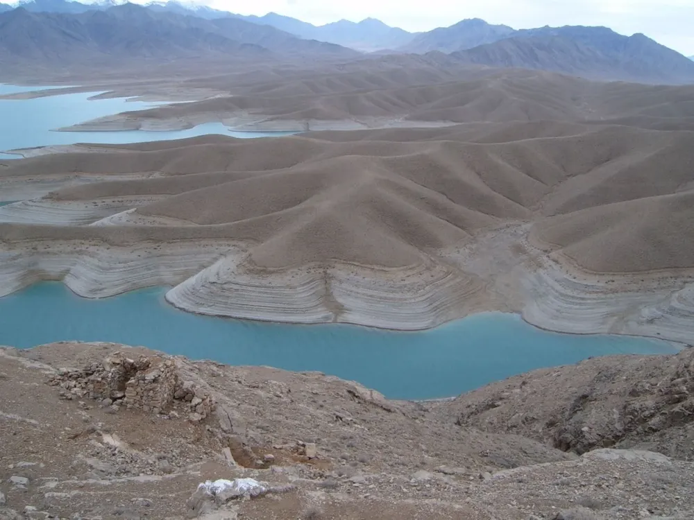 El río Helmand es usado tanto por los agricultores de Afganistán como los del sureste de Irán, en la provincia de Sistán-Baluchistán