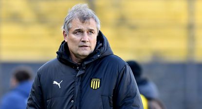 Diego Aguirre, técnico de Peñarol
