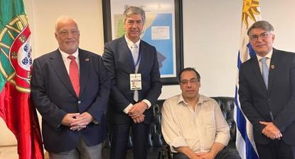 El Ministro de Turismo Pablo Menoni recibió delegación de Portugal