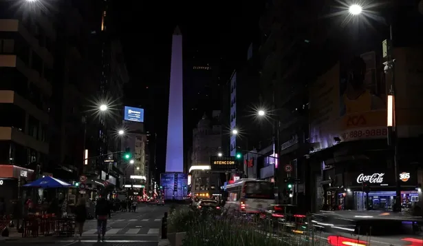 La ciudad de Buenos Aires antes de la Hora del Planeta del pasado 27 de marzo