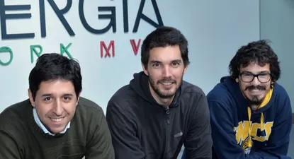 Rafael Perruccio (32), Maximiliano Pérez (32) y Nicolás Alliaume (24)