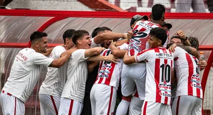 River festejó ante el Depor Maldonado