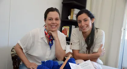 Un negocio basado en el concepto de que tejer es el nuevo yoga