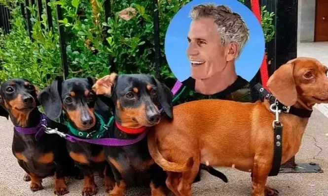 Piñeiro y sus mascotas