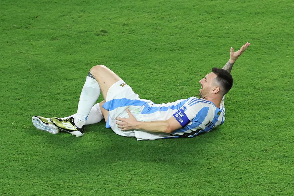 El Momento Más Preocupante Tenso Y Emocionante De La Final Argentina Vs Colombia La Lesión Y 2098