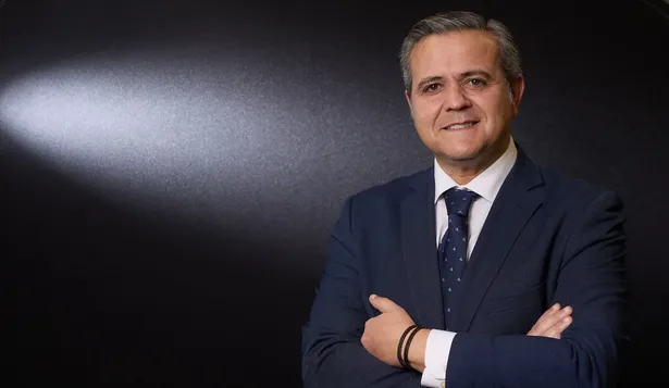 El consejero de Vivienda, Transportes e Infraestructuras de la Comunidad de Madrid, Jorge Rodrigo Domínguez.
