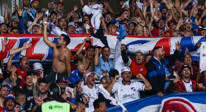 Hinchas de Nacional en la Copa Libertadores