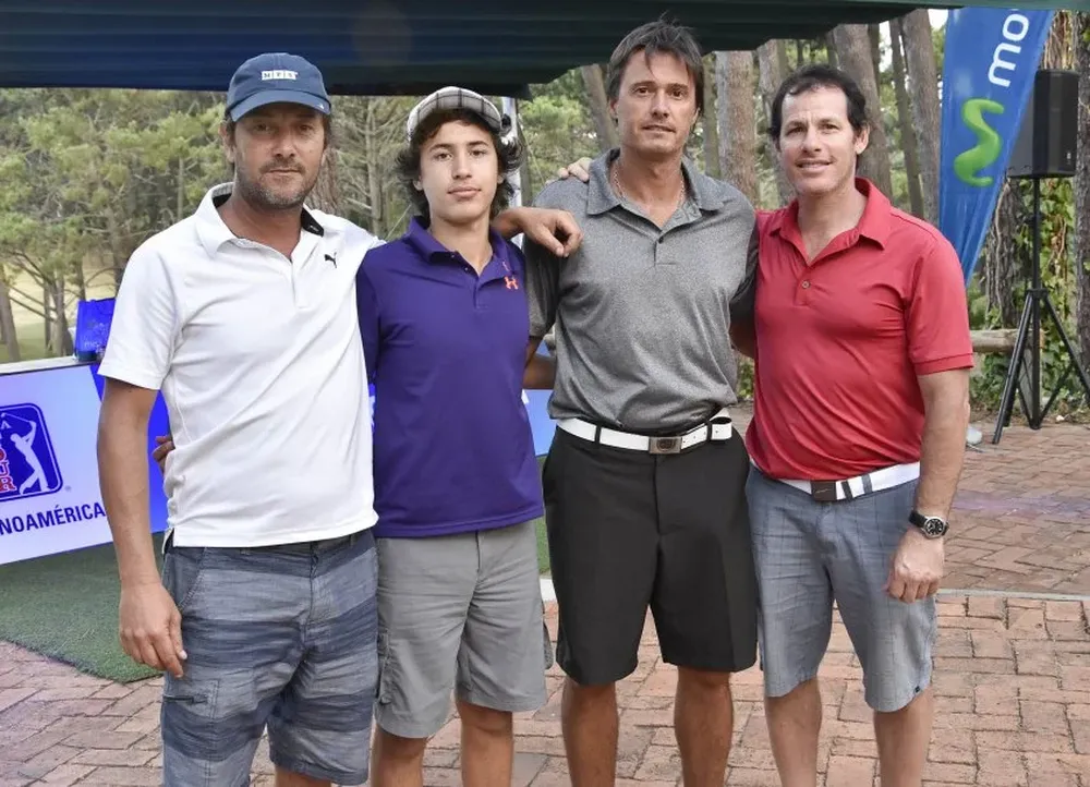 Leonardo Chiodo, Joaquín Stein, Alejandro Coll y Diego Stein