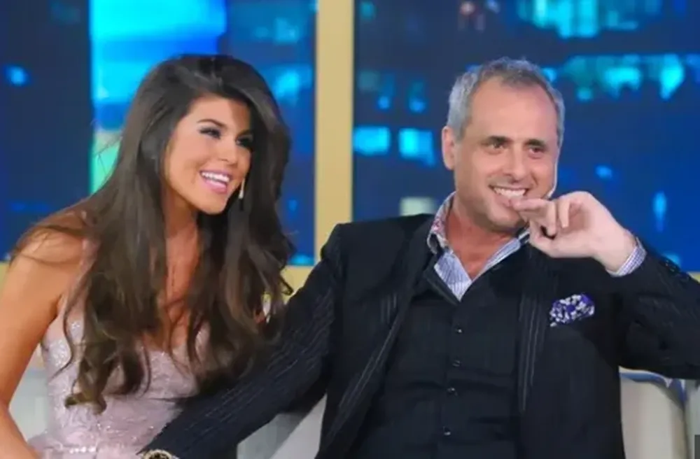 Antoniale y Rial cuando estaban en la plenitud de su romance, en un programa de Susana Giménez.