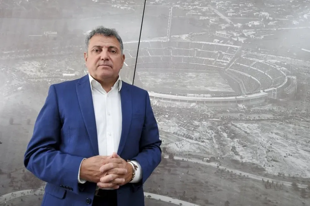 El presidente de la AUF, Wilmar Valdez.