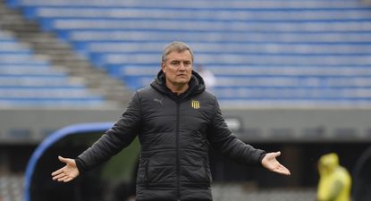 Diego Aguirre, técnico de Peñarol