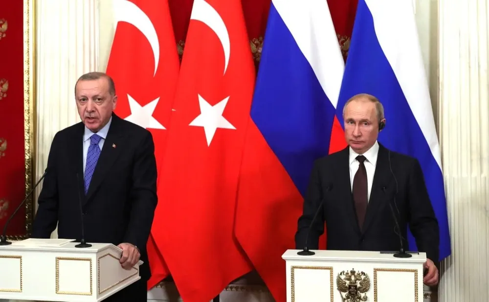 Recep Erdogan y Vladimir Putin